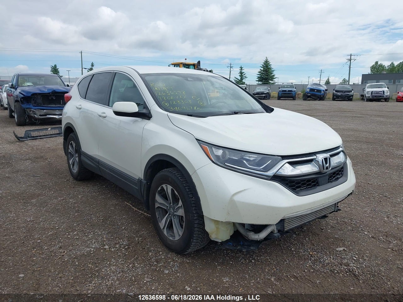 2HKRW2H21JH123303 · 2018 HONDA CR-V LX