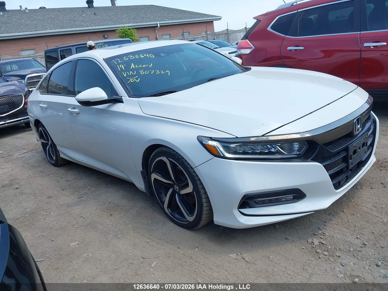1HGCV1F39KA807329 · 2019 HONDA ACCORD SPORT 1.5T
