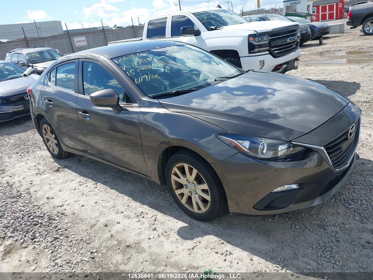 3MZBM1V72FM202365 · 2015 MAZDA MAZDA3 GS