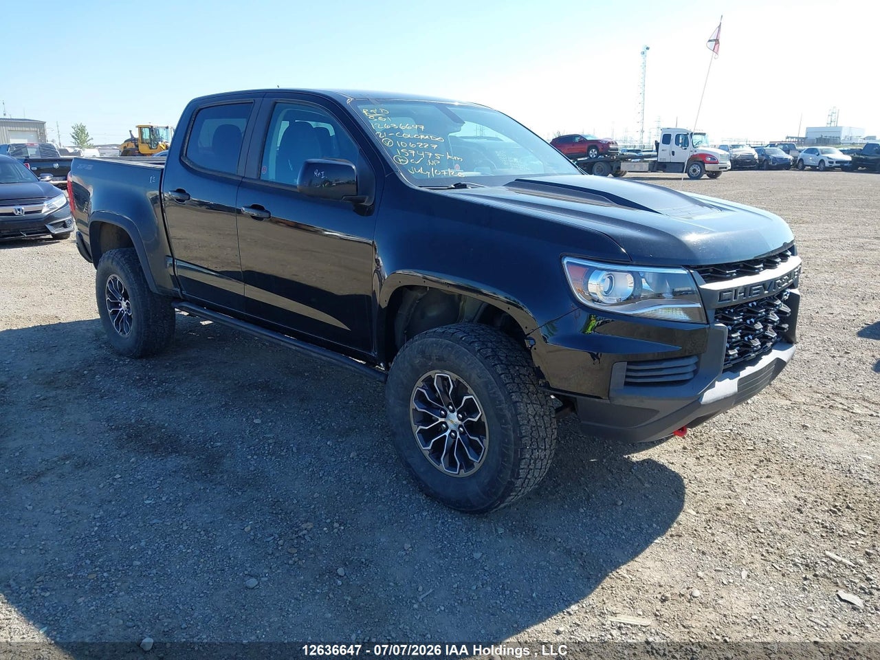 1GCGTEEN9M1106227 · 2021 CHEVROLET COLORADO ZR2