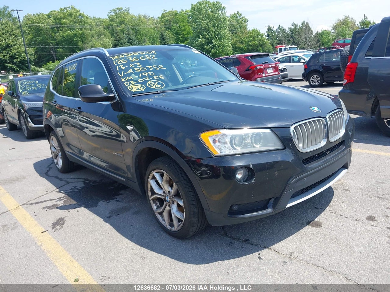 5UXWX9C52D0A30352 · 2013 BMW X3 XDRIVE28I