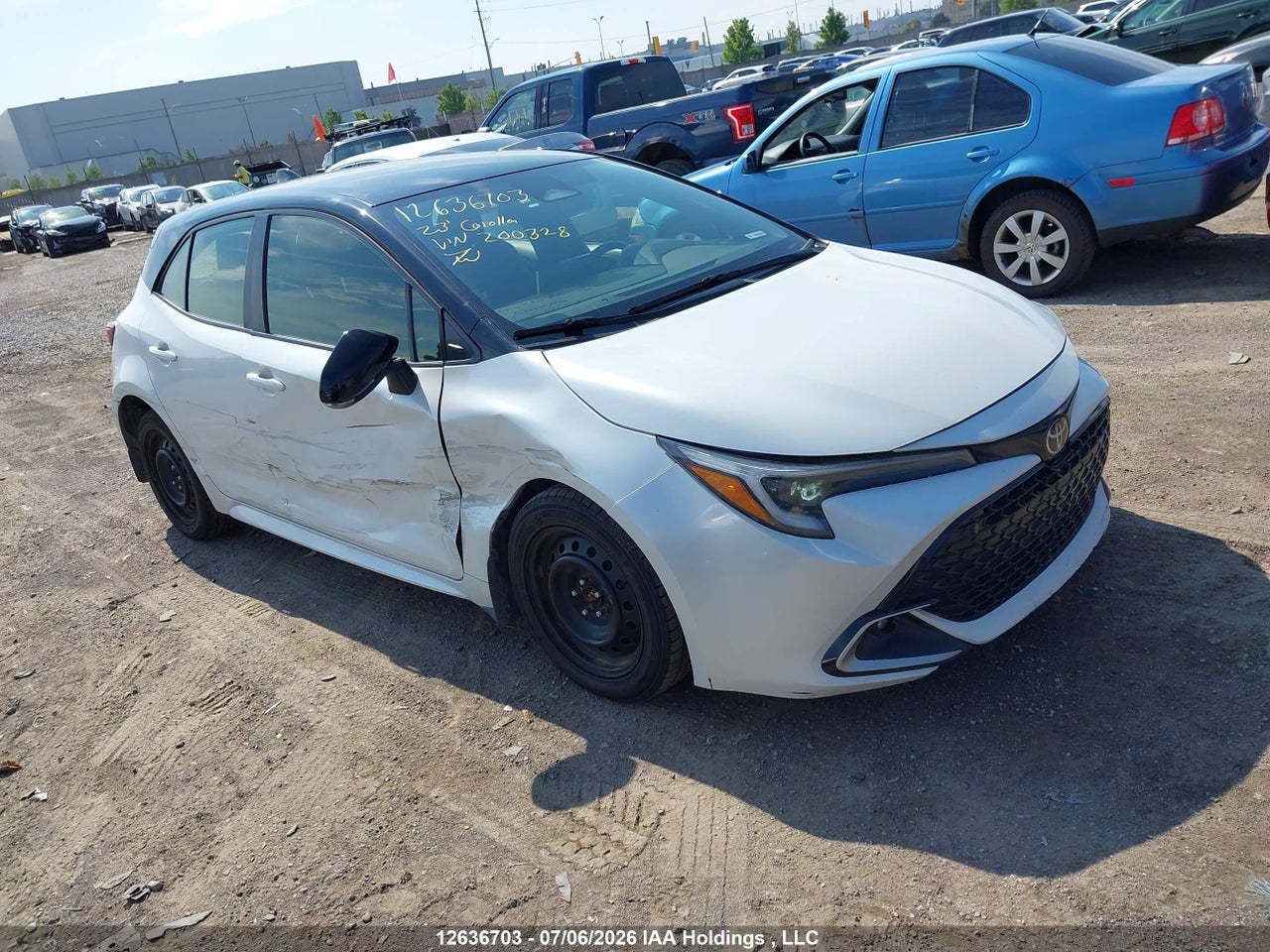 JTNK4MBE0P3200328 · 2023 TOYOTA COROLLA SE