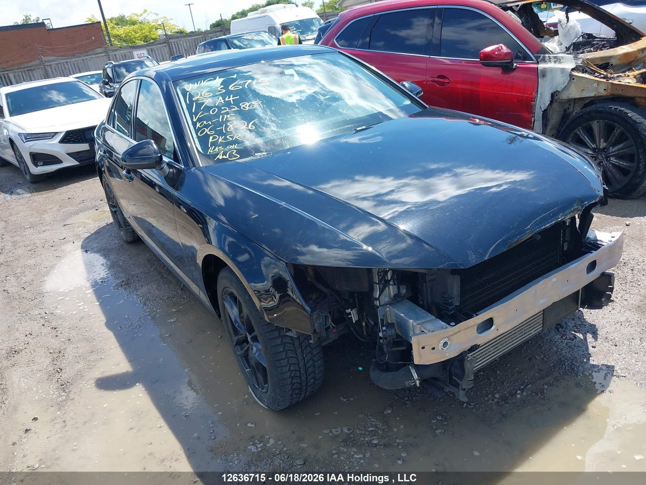 WAUANAF49HN022869 · 2017 AUDI A4 PREMIUM