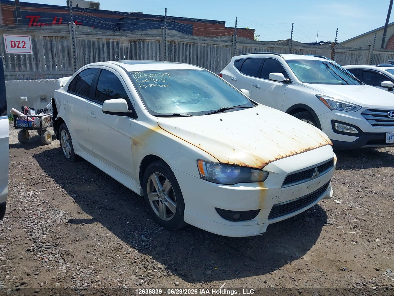 JA32U2FU6DU606905 · 2013 MITSUBISHI lancer se