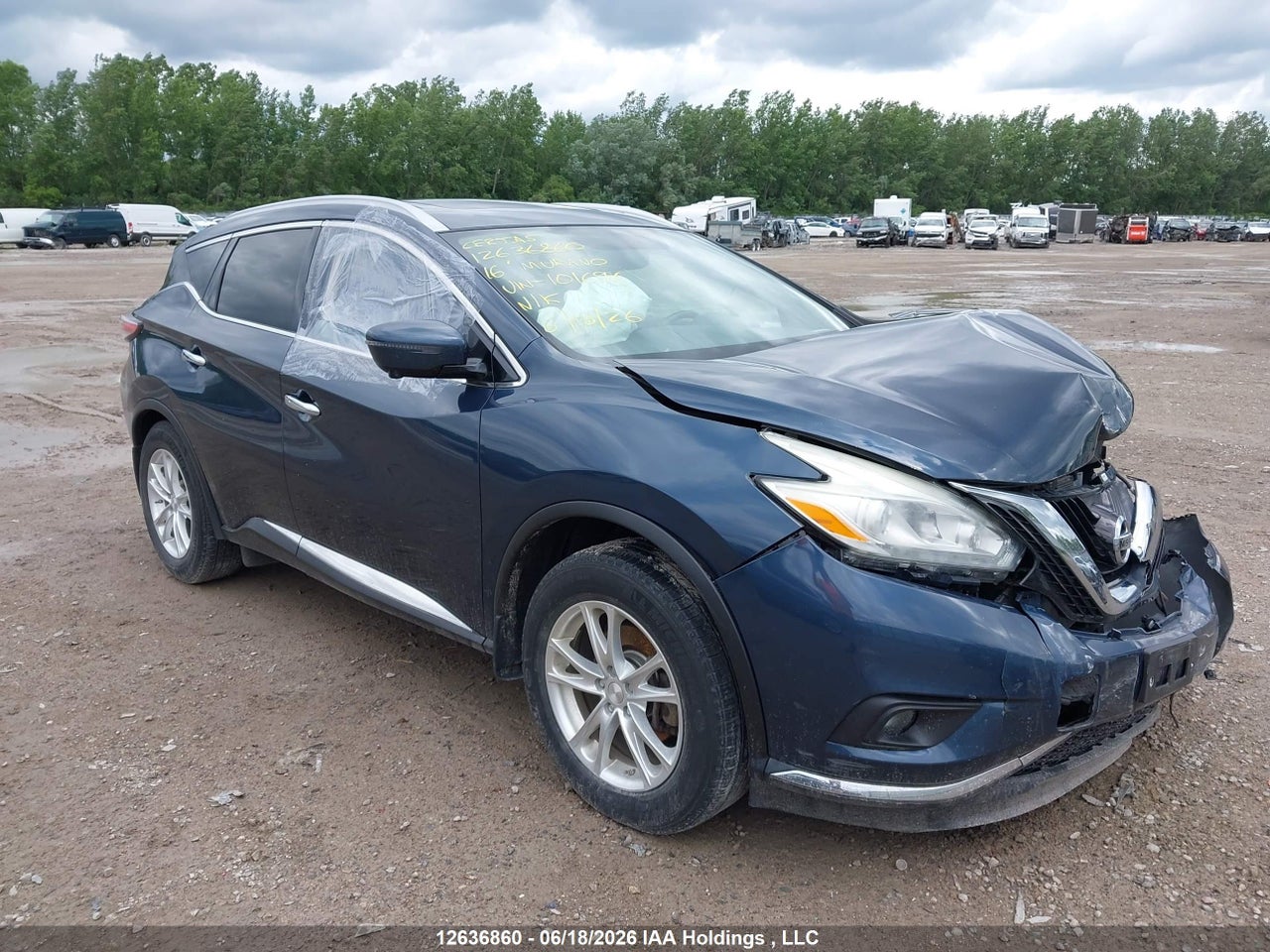 5N1AZ2MH9GN101696 · 2016 NISSAN MURANO S/SL/SV/PLATINUM