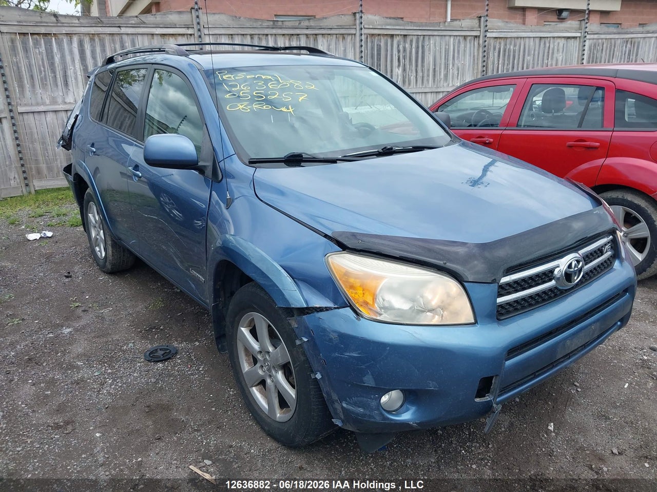 JTMBK31V685055257 · 2008 TOYOTA RAV4 LIMITED