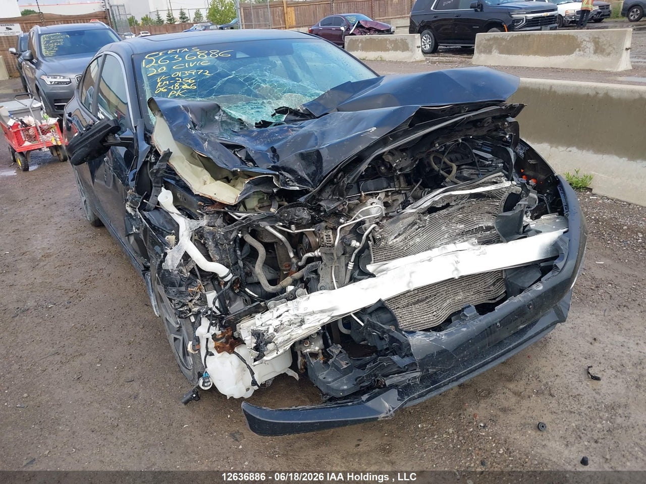 2HGFC2F7XLH013972 · 2020 HONDA CIVIC EX