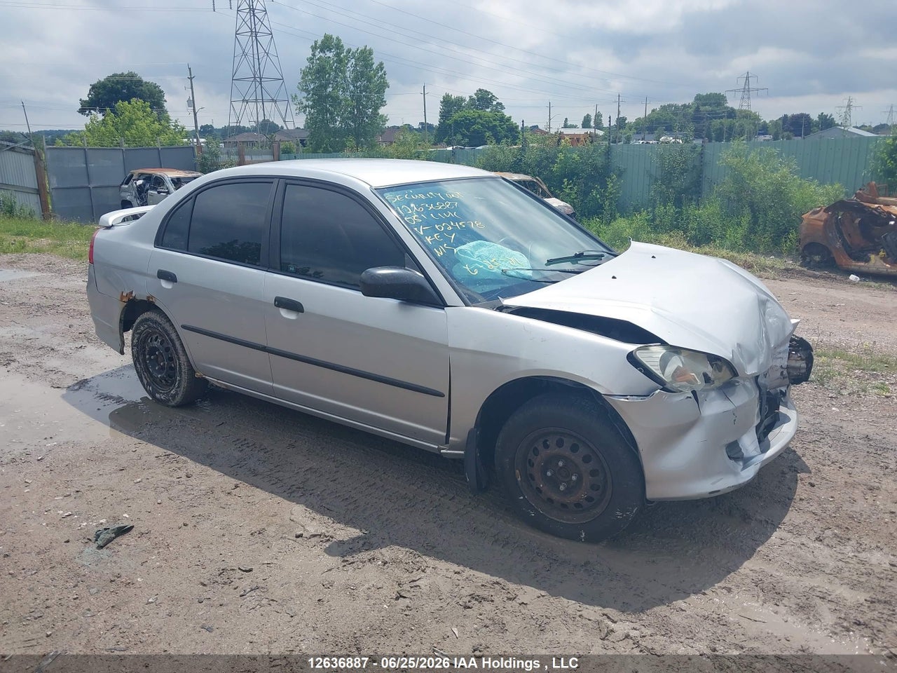 2HGES16355H024578 · 2005 HONDA CIVIC SE