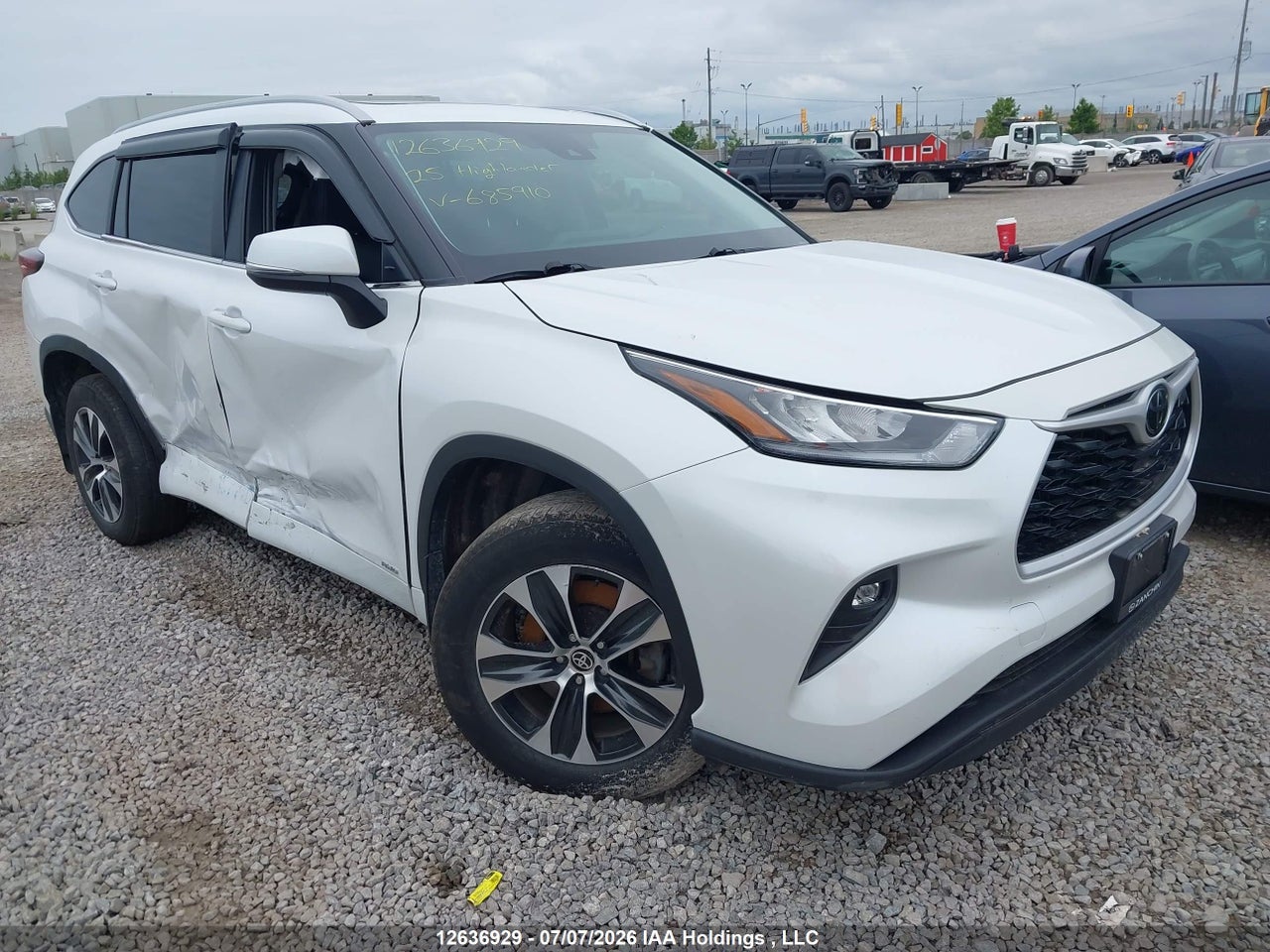 5TDKBRCH8SS685910 · 2025 TOYOTA HIGHLANDER