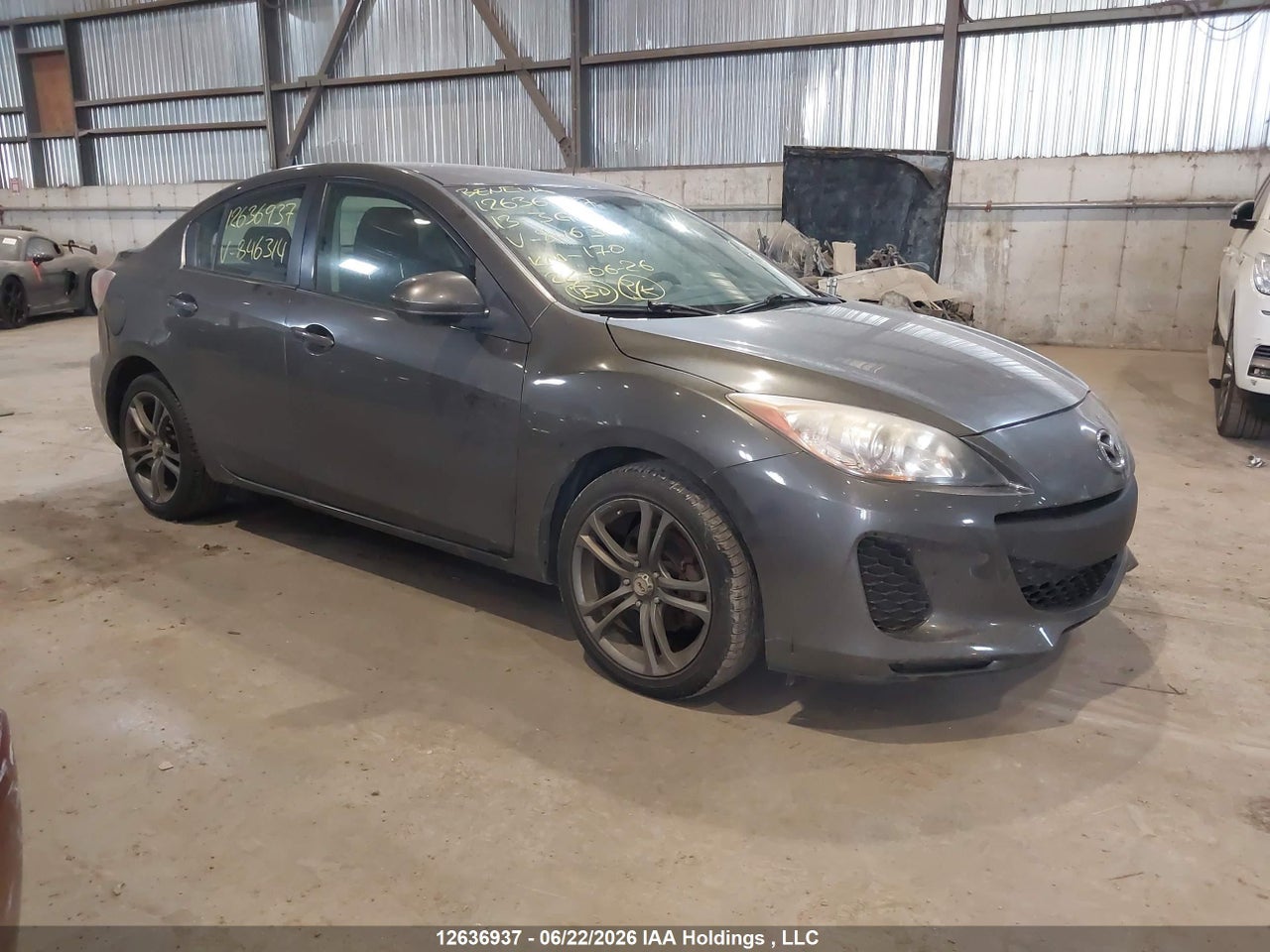 JM1BL1UF4D1846314 · 2013 MAZDA MAZDA3 GX