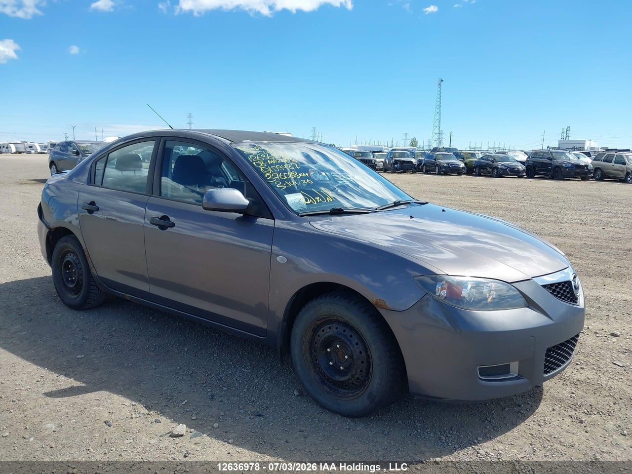 JM1BK32F081109487 · 2008 MAZDA MAZDA3 GS/GX