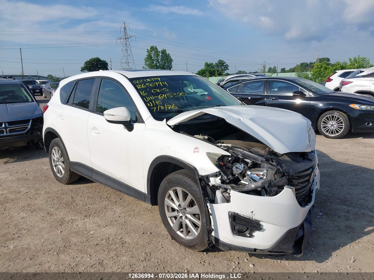 JM3KE4CY6G0645370 · 2016 MAZDA CX-5 GS