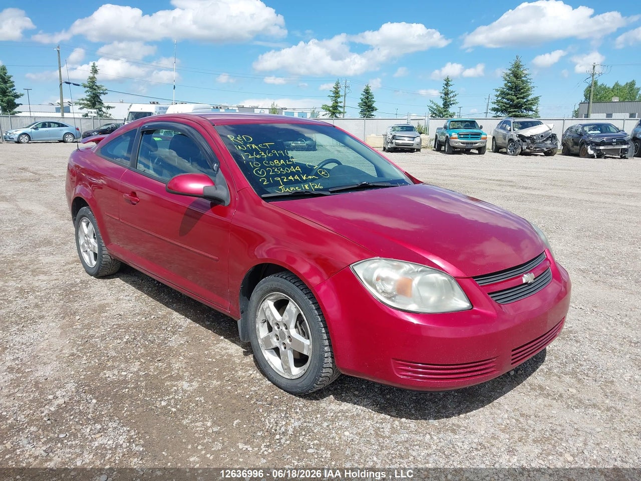 1G1AC1F52A7233044 · 2010 CHEVROLET COBALT 1LT