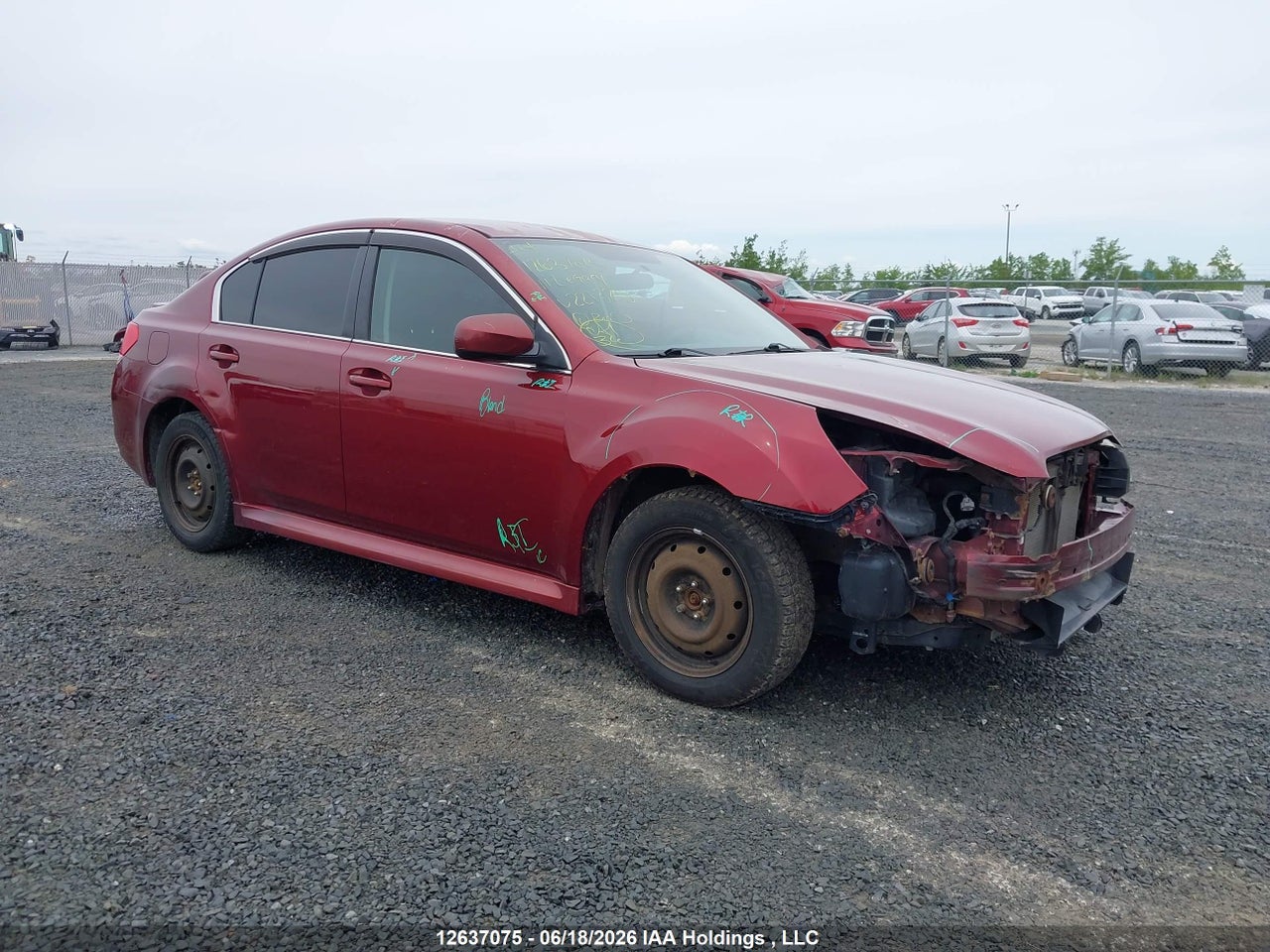 4S3BMHB64B3221325 · 2011 SUBARU LEGACY 2.5I PREMIUM