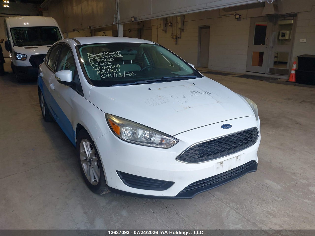 1FADP3K28GL214598 · 2016 FORD FOCUS SE