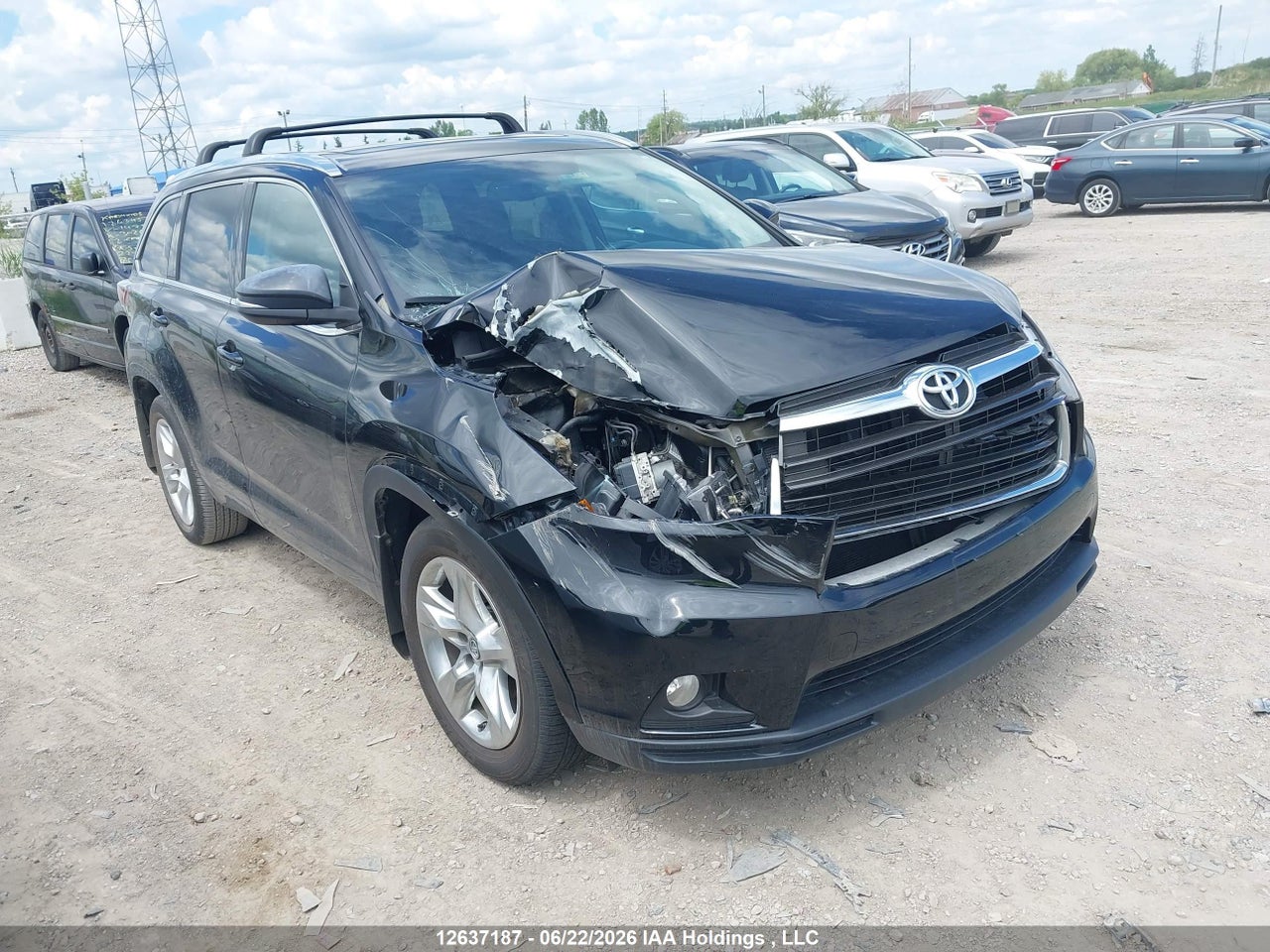 5TDDKRFH8GS340498 · 2016 TOYOTA HIGHLANDER LIMITED