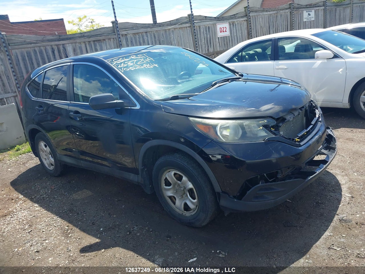 2HKRM3H36DH002484 · 2013 HONDA CR-V LX