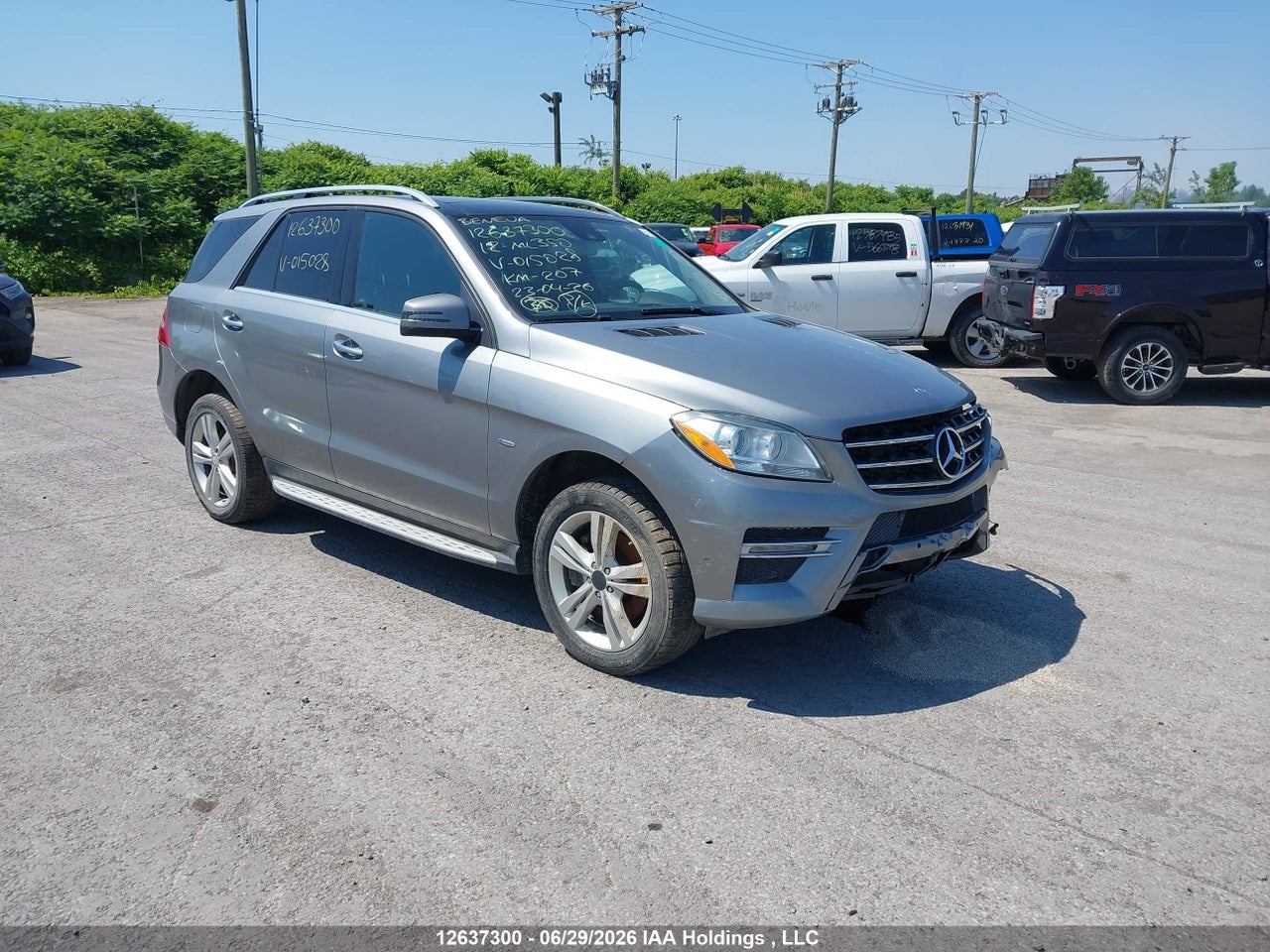 4JGDA2EB9CA015028 · 2012 MERCEDES BENZ ML 350 BLUETEC 4MATIC