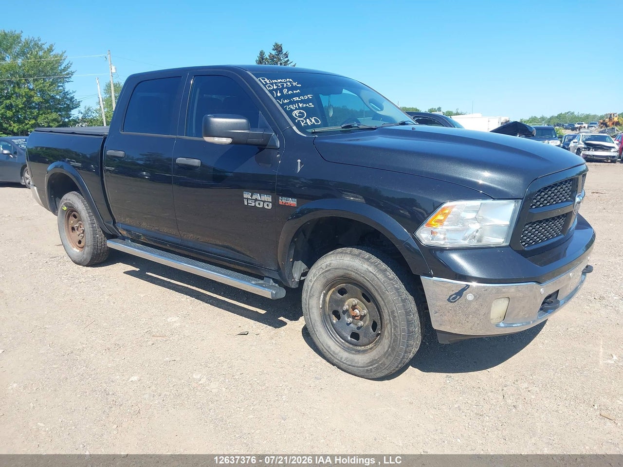1C6RR7LT5GS156925 · 2016 RAM 1500 SLT