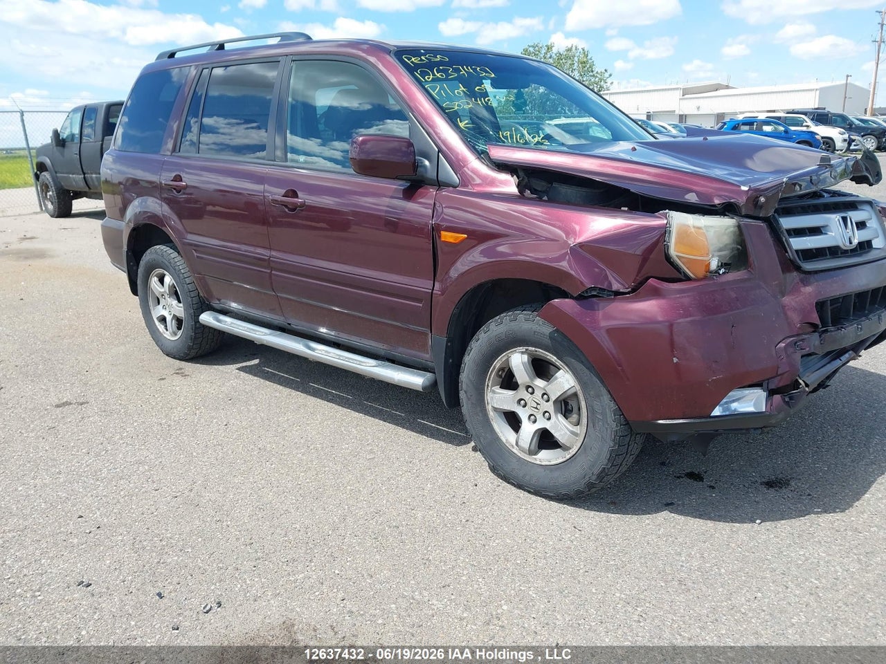 5FNYF18388B502418 · 2008 HONDA PILOT SE
