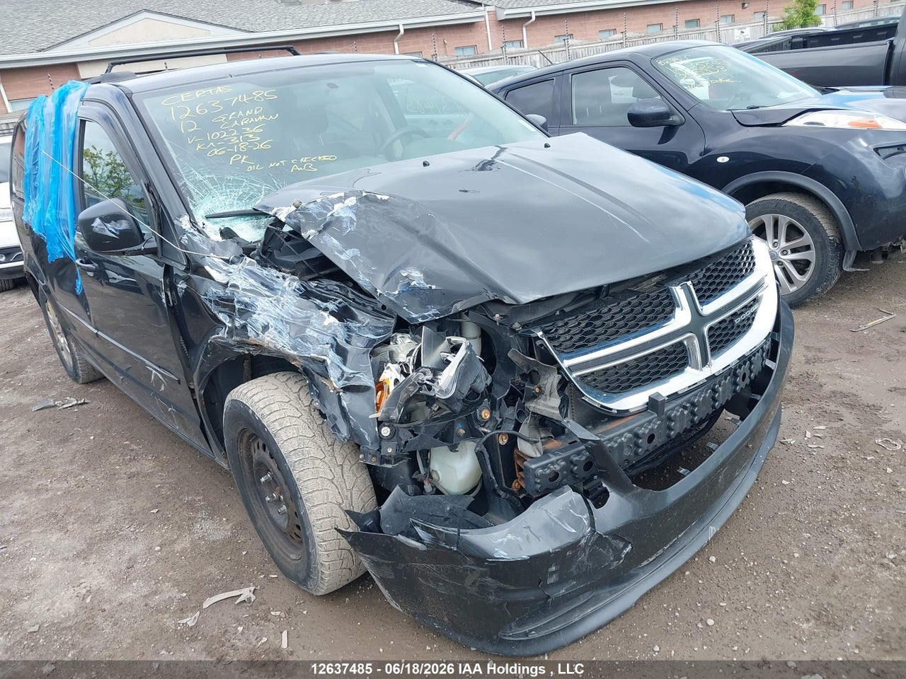 2C4RDGBGXCR102236 · 2012 DODGE GRAND CARAVAN SE