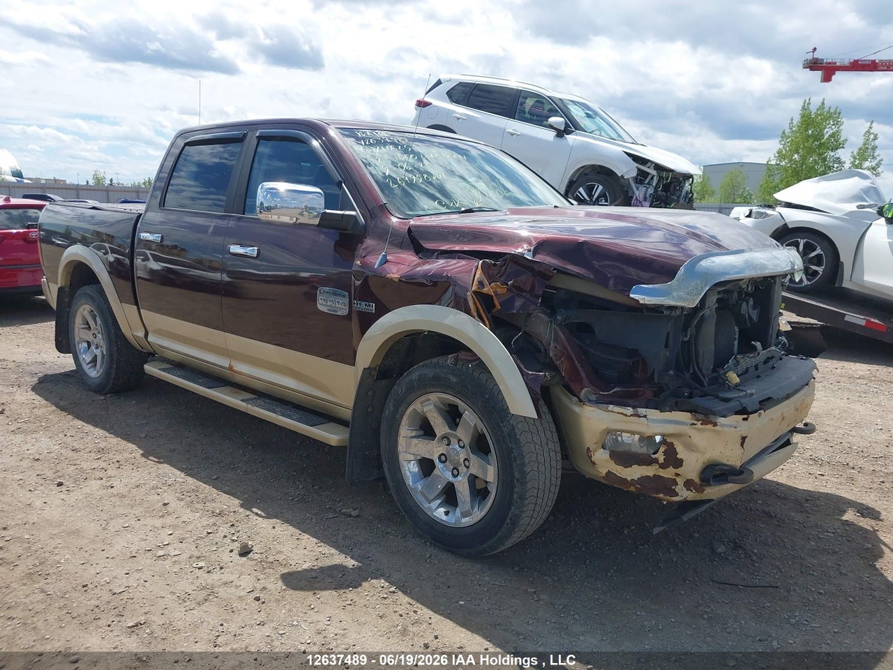 1C6RD7PT8CS210625 · 2012 RAM 1500 LARAMIE LONGHORN EDITION