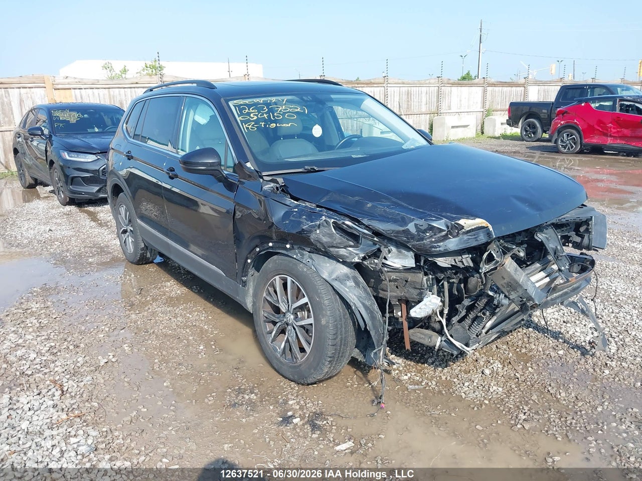 3VV2B7AX2JM054150 · 2018 VOLKSWAGEN TIGUAN COMFORTLINE
