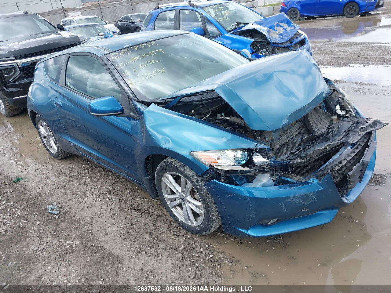JHMZF1C65BS800519 · 2011 HONDA cr-z ex