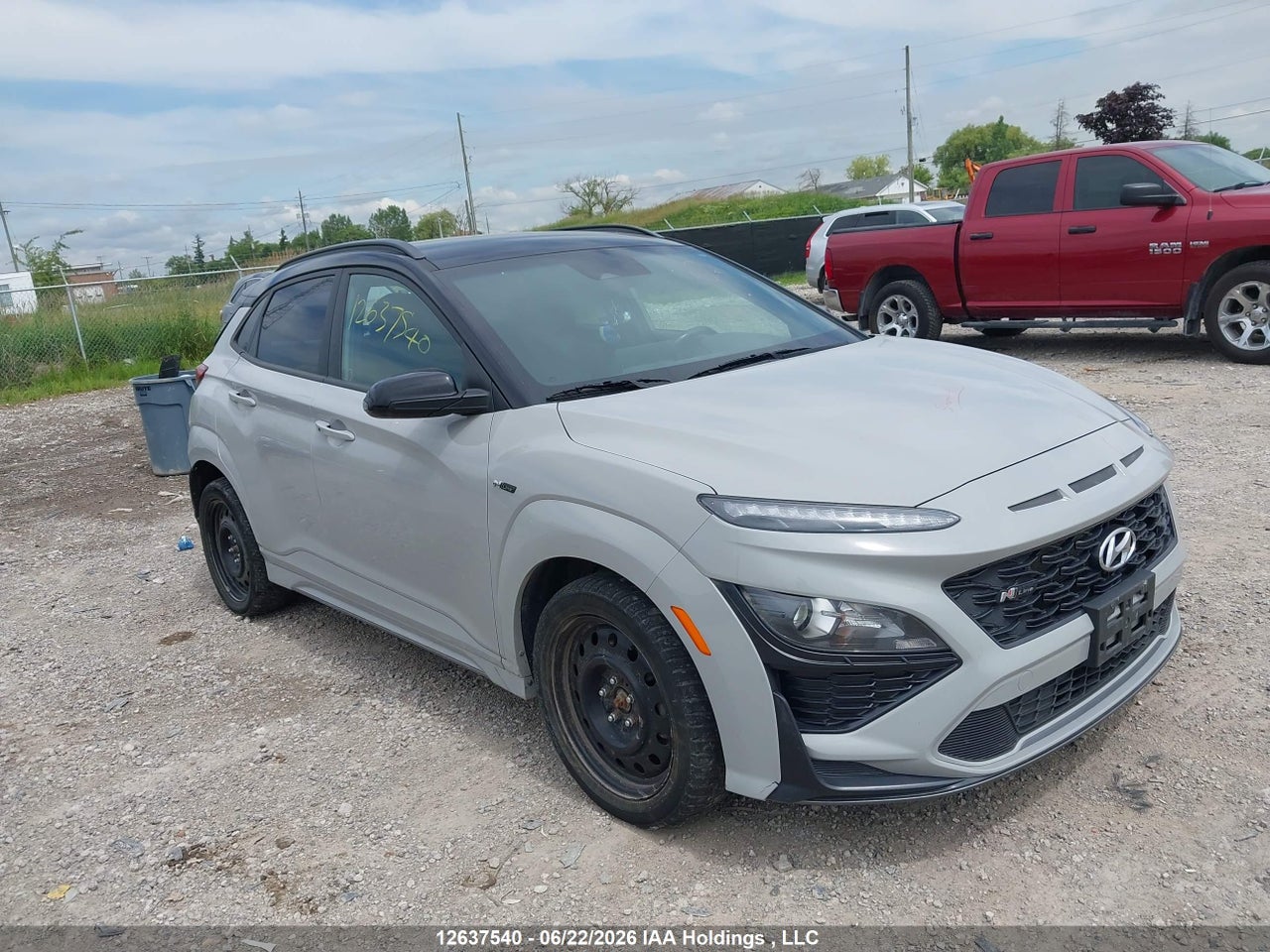 KM8K3CA38NU820817 · 2022 HYUNDAI KONA N LINE