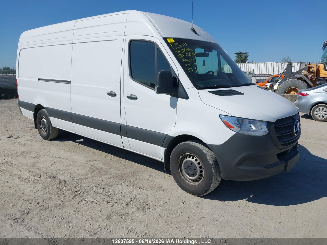 W1Y4KCHY7SP790443 · 2025 MERCEDES BENZ SPRINTER 2500