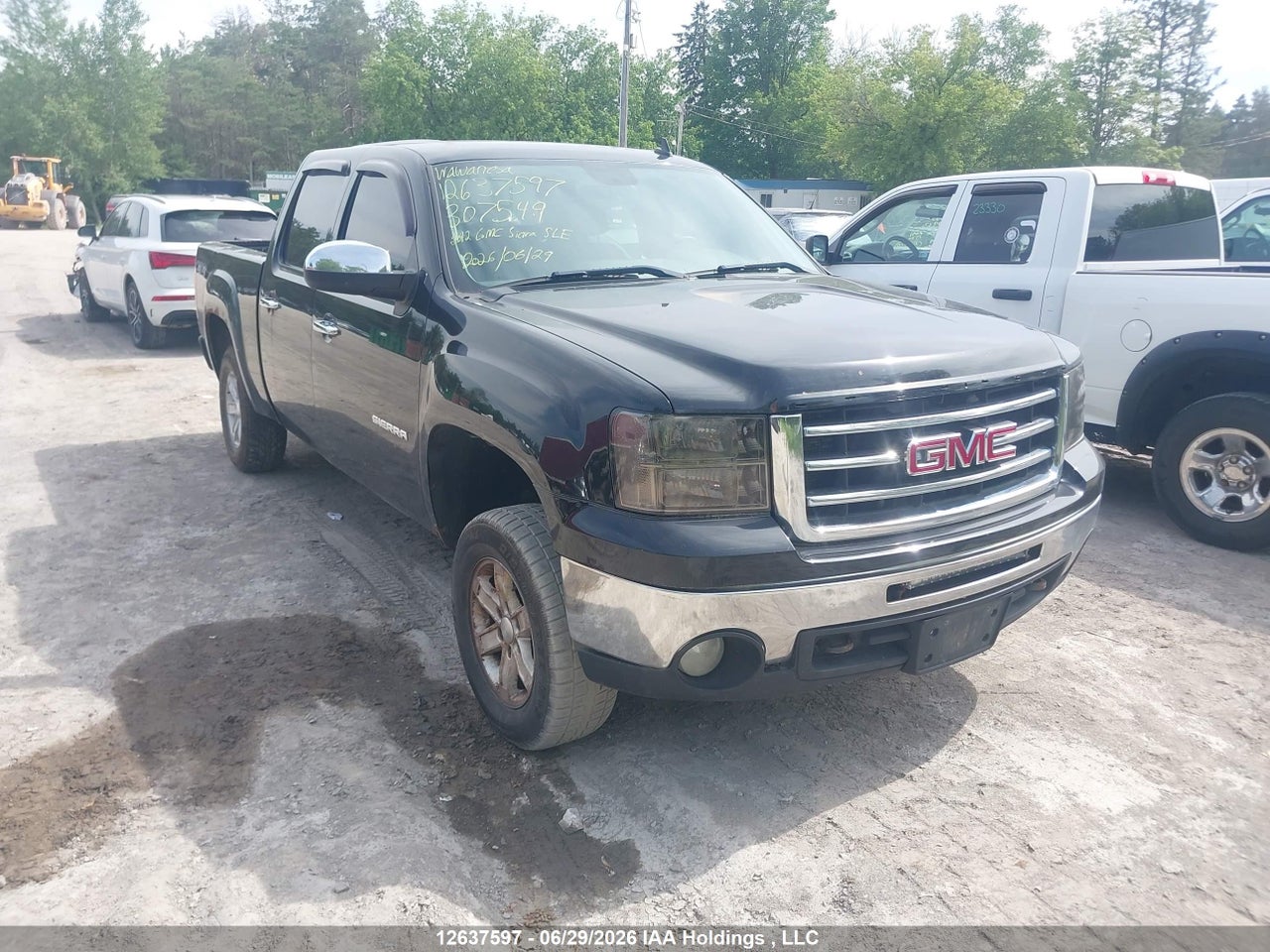 3GTP2VE70CG307549 · 2012 GMC SIERRA 1500 SLE