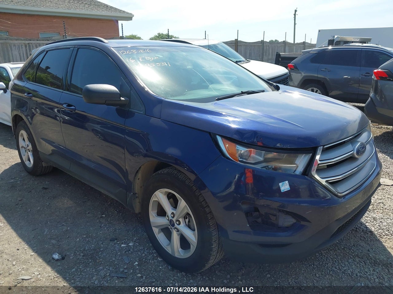 2FMPK3G98GBB53311 · 2016 FORD EDGE SE