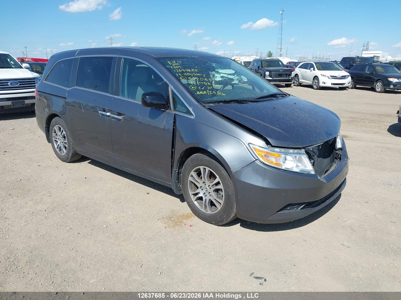 5FNRL5H6XDB505085 · 2013 HONDA ODYSSEY EX-L
