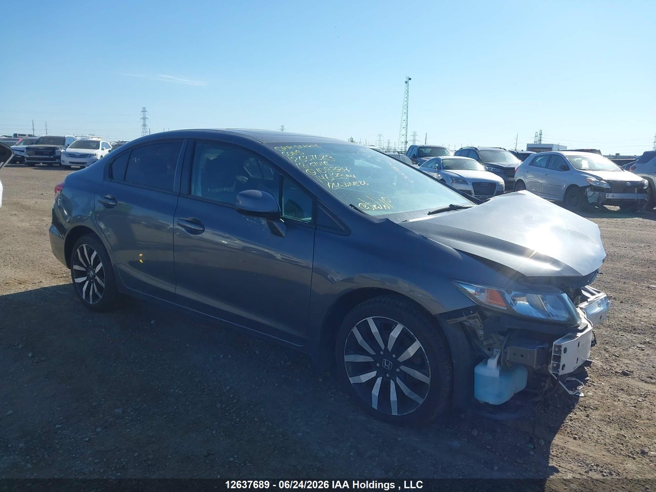2HGFB2F73DH109334 · 2013 HONDA Civic touring