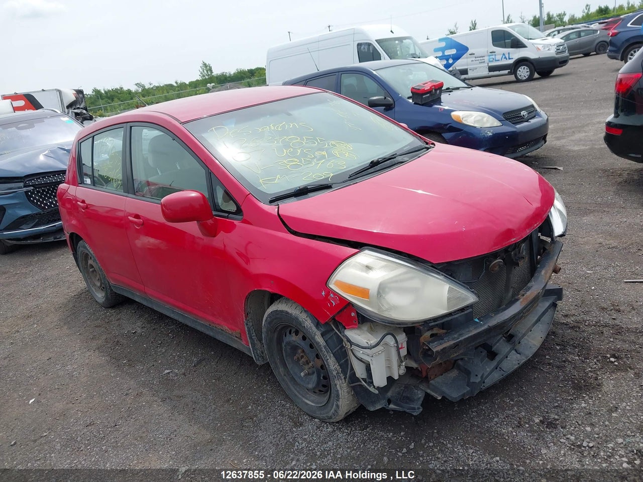 3N1BC13E47L385463 · 2007 NISSAN VERSA S/SL