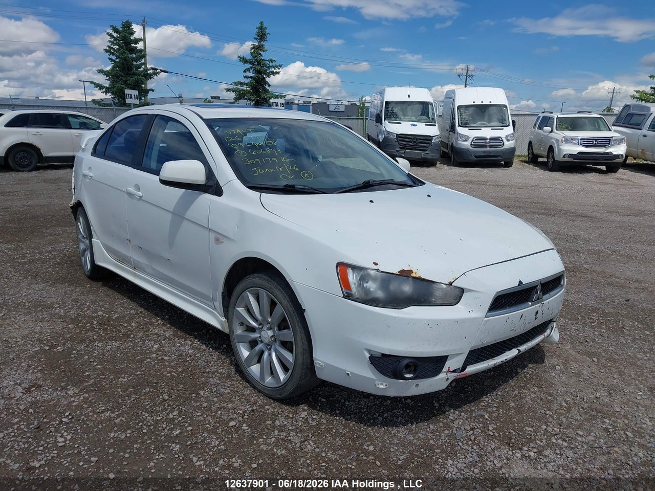JA3AU86W49U606893 · 2009 MITSUBISHI LANCER GTS
