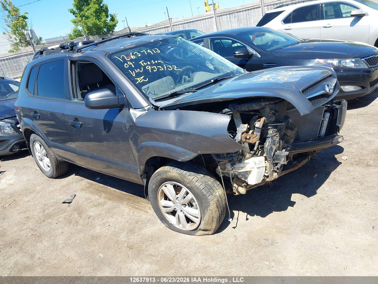 KM8JM12B39U933132 · 2009 HYUNDAI TUCSON GLS