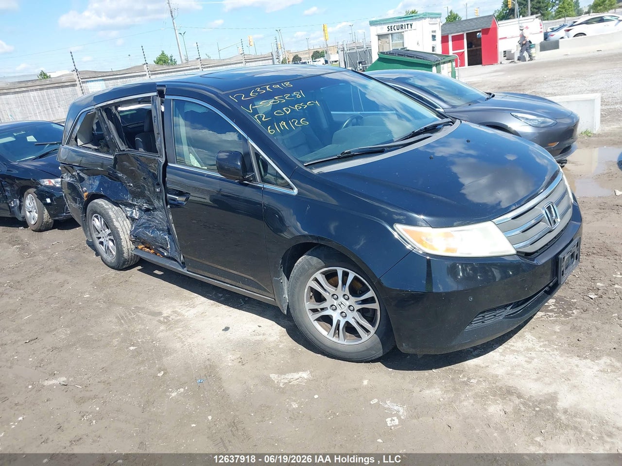 5FNRL5H61CB505281 · 2012 HONDA ODYSSEY EX-L