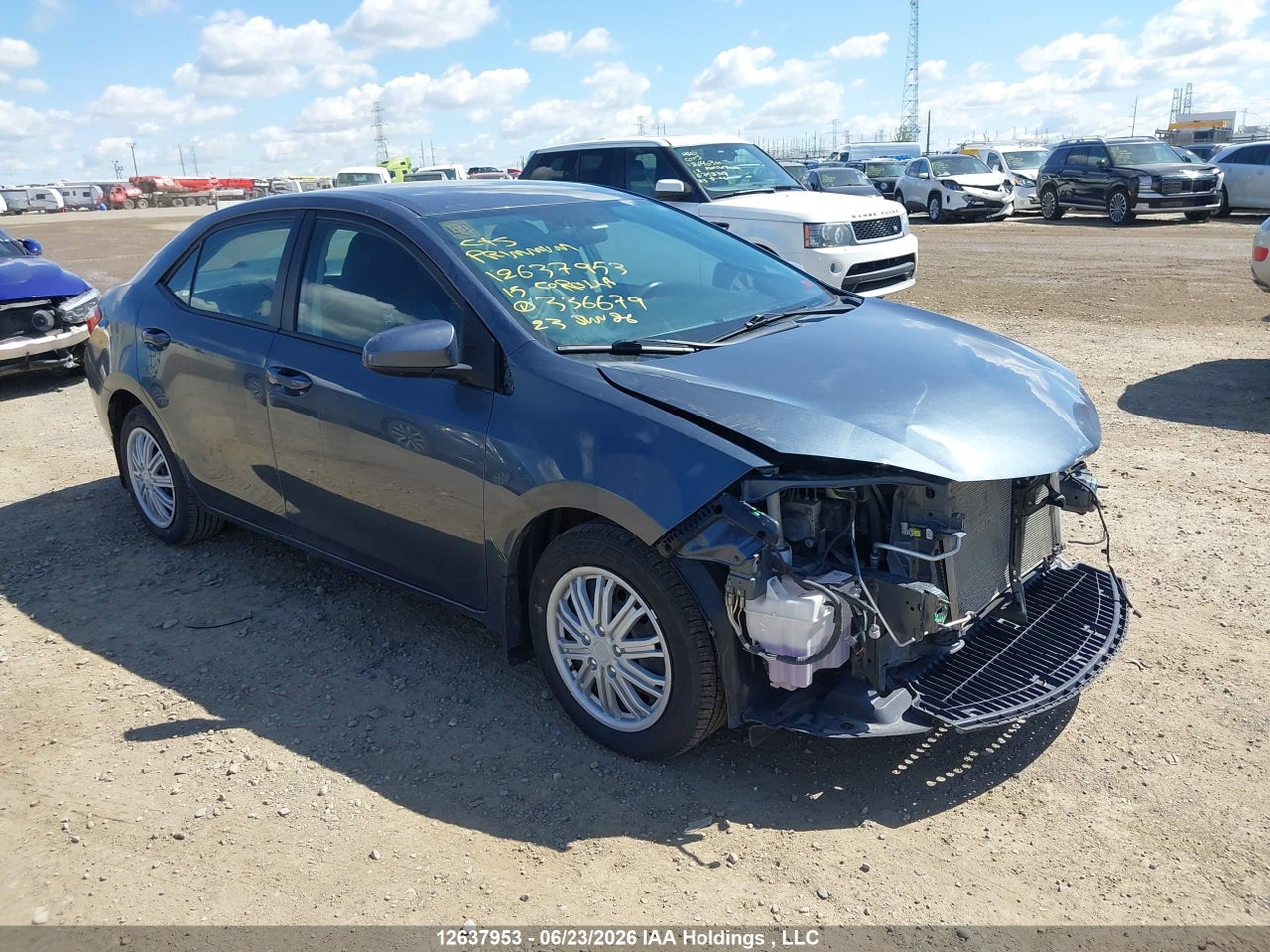 2T1BURHE9FC336679 · 2015 TOYOTA COROLLA LE