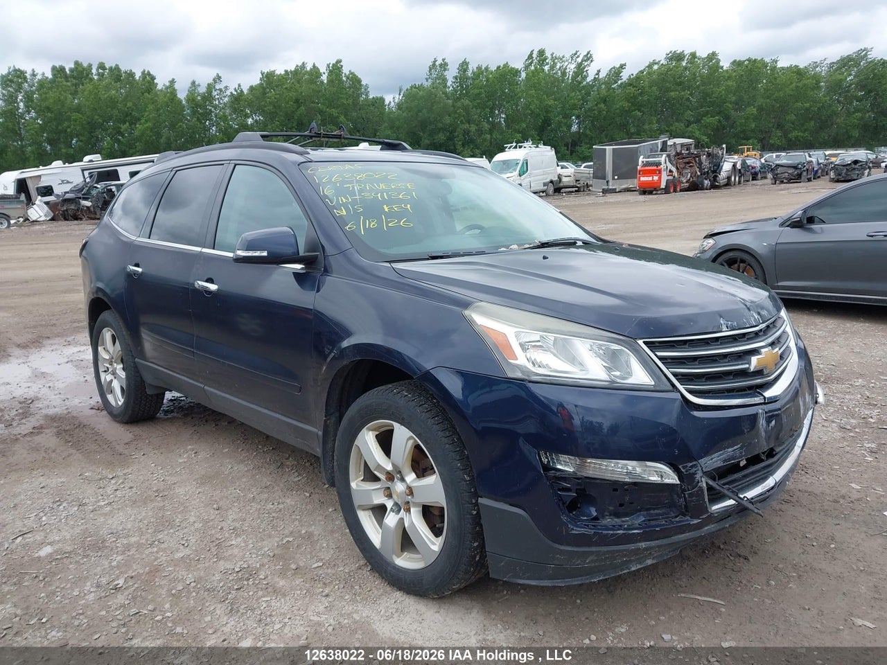 1GNKVGKD5GJ341361 · 2016 CHEVROLET TRAVERSE LT