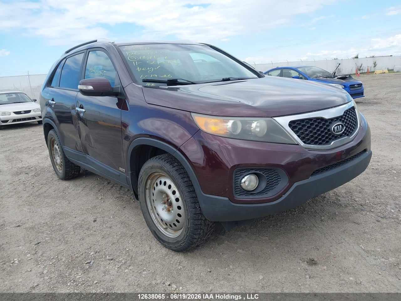 5XYKTCA10BG067137 · 2011 KIA SORENTO LX