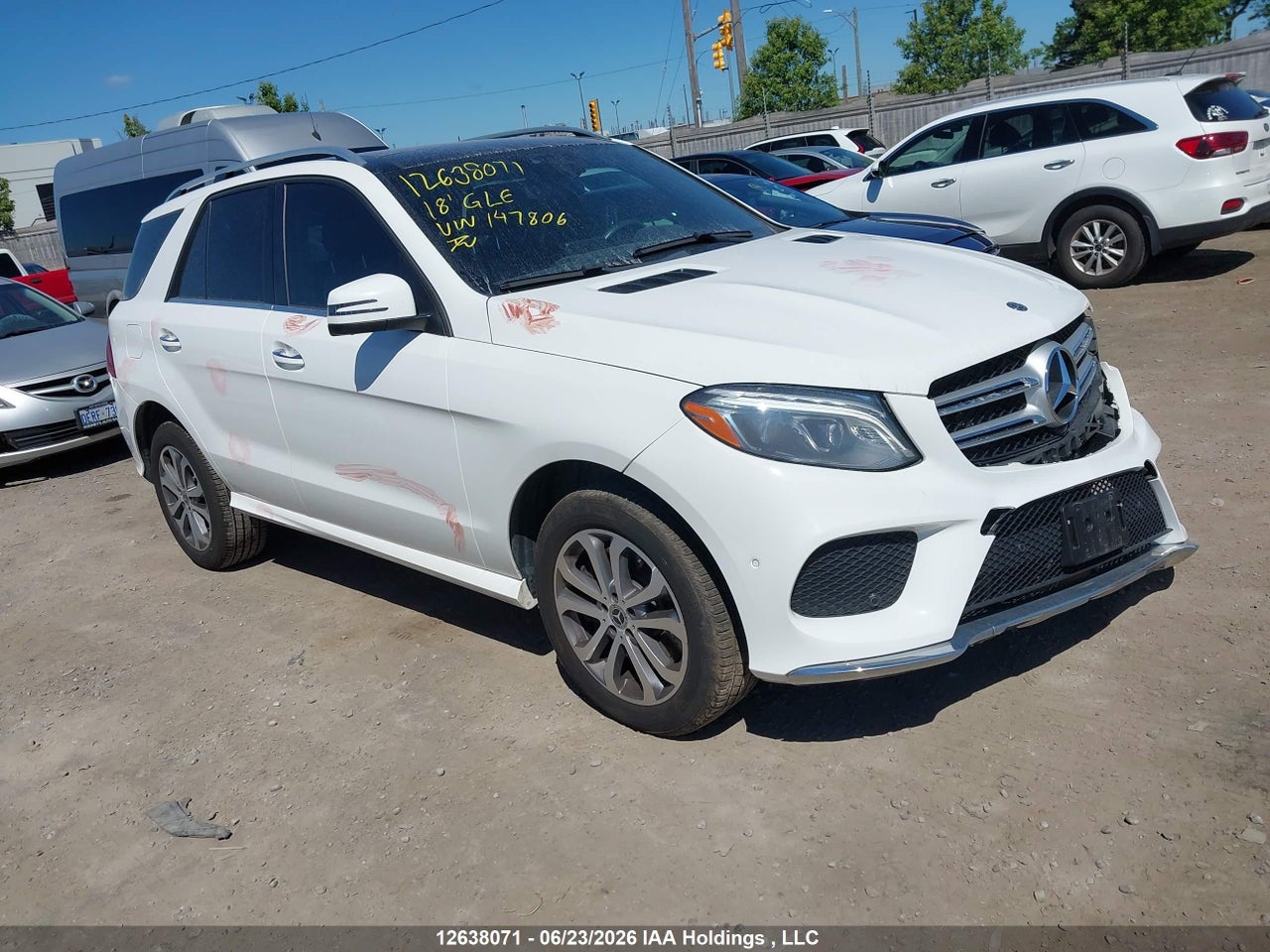 4JGDA5GB3JB147806 · 2018 MERCEDES BENZ GLE 400 4MATIC