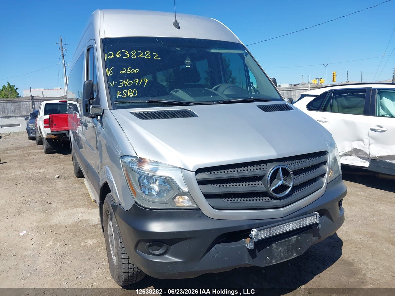 WDZBE8DD2GP340919 · 2016 MERCEDES BENZ SPRINTER 2500 HIGH ROOF