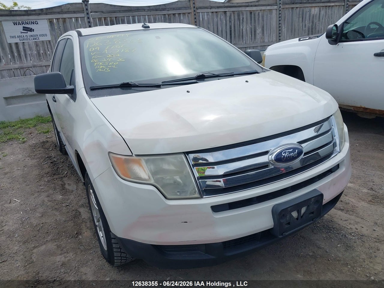 2FMDK36C79BA72187 · 2009 FORD EDGE SE