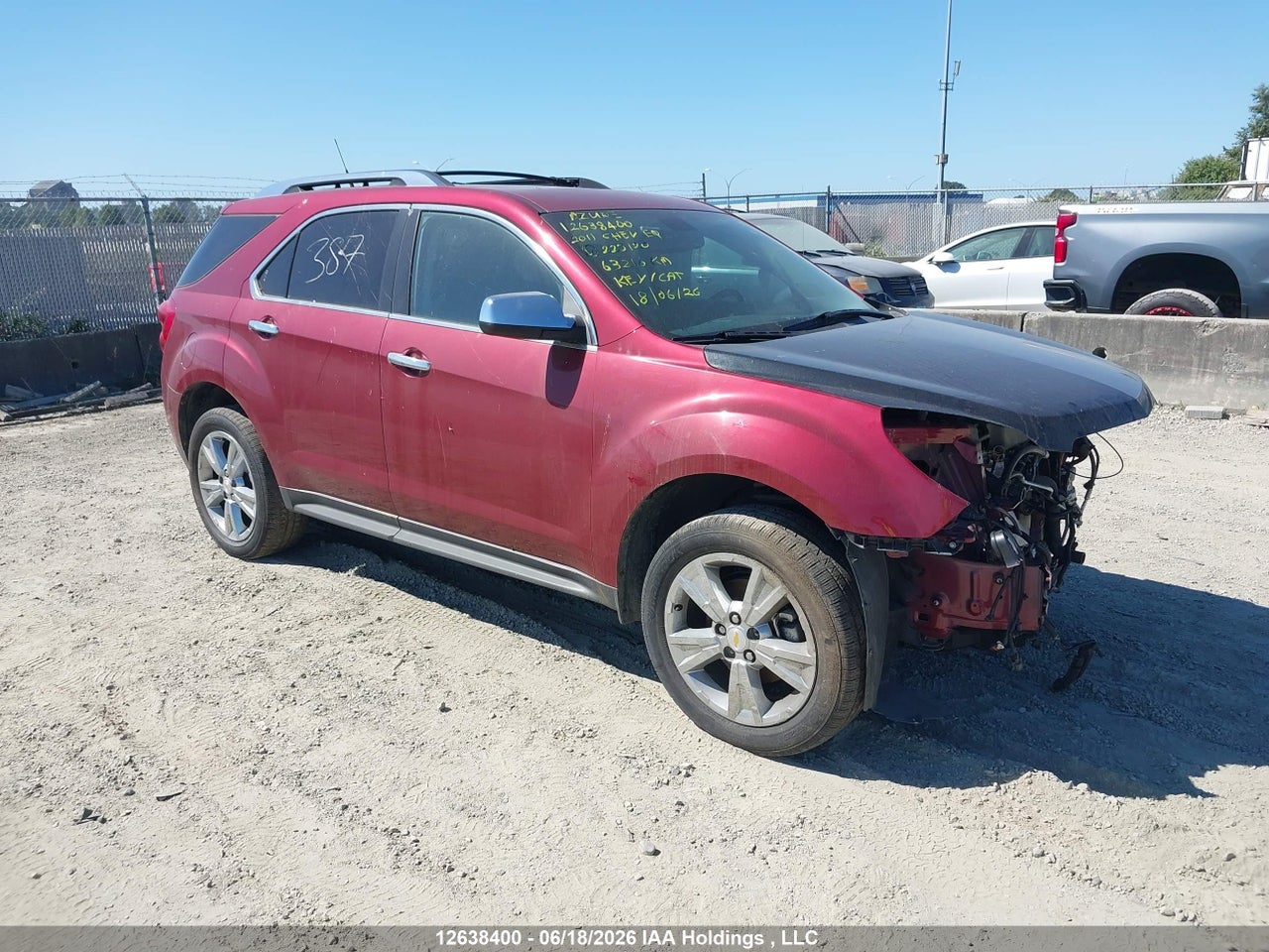 2CNFLGE59B6225120 · 2011 CHEVROLET EQUINOX LTZ