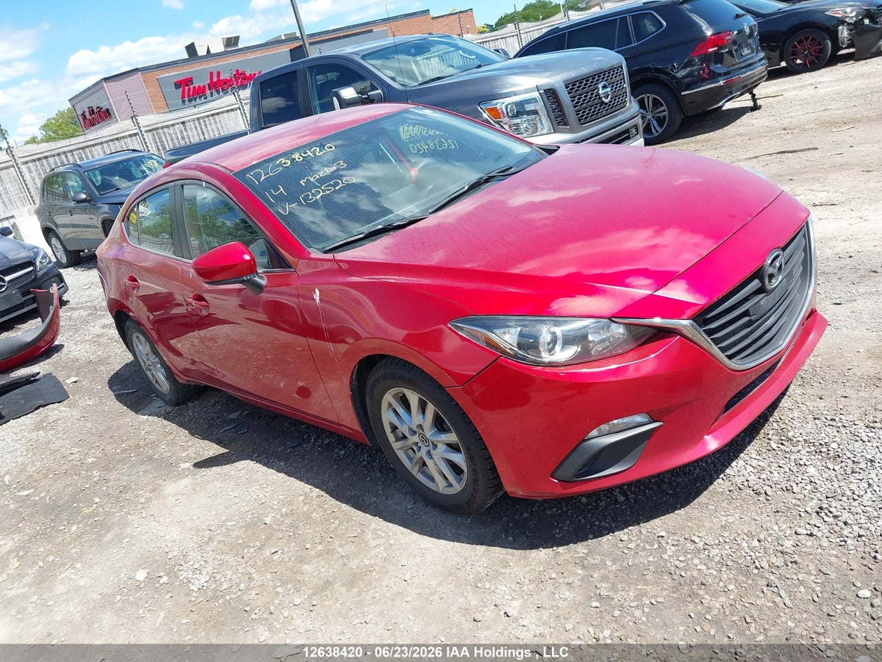 JM1BM1V71E1132520 · 2014 MAZDA MAZDA3 GS-SKY