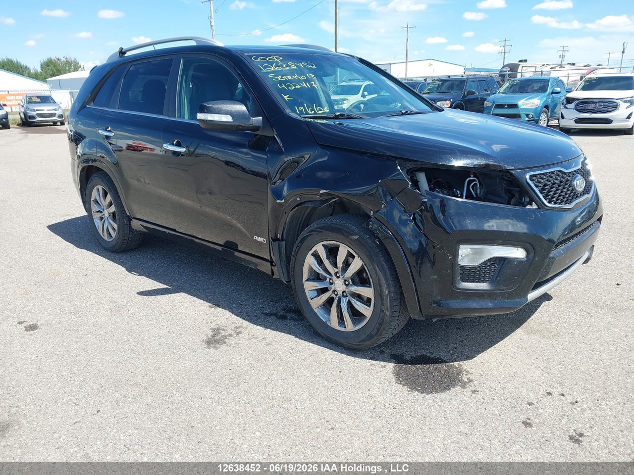 5XYKWDA26DG422417 · 2013 KIA SORENTO SX