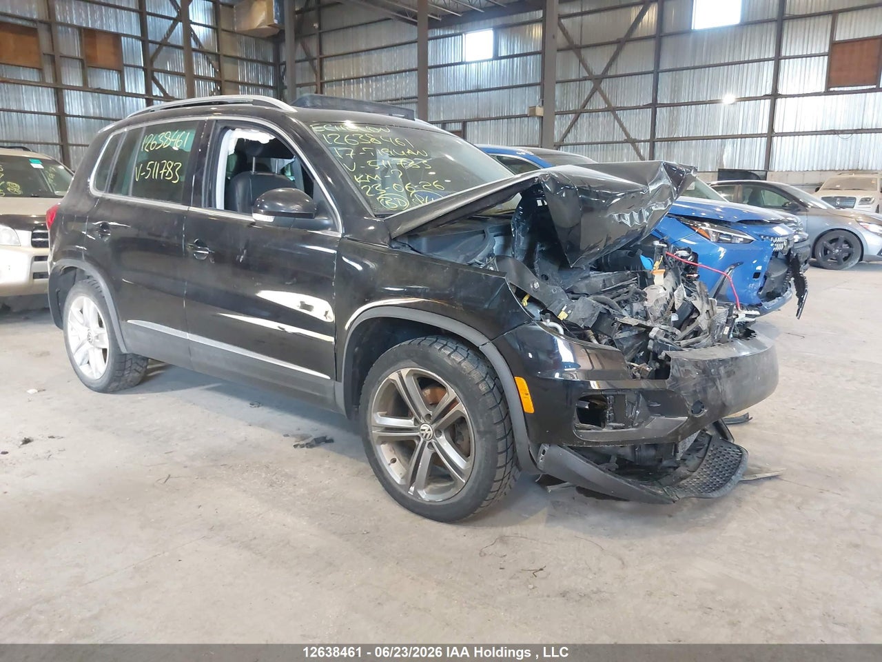 WVGLV7AX4HW511783 · 2017 VOLKSWAGEN TIGUAN HIGHLINE