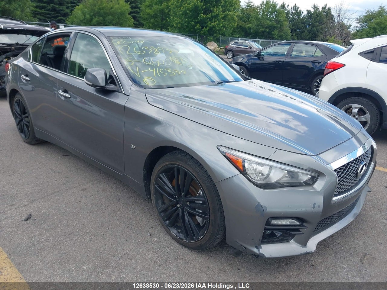 JN1BV7ARXFM415332 · 2015 INFINITI Q50 SPORT