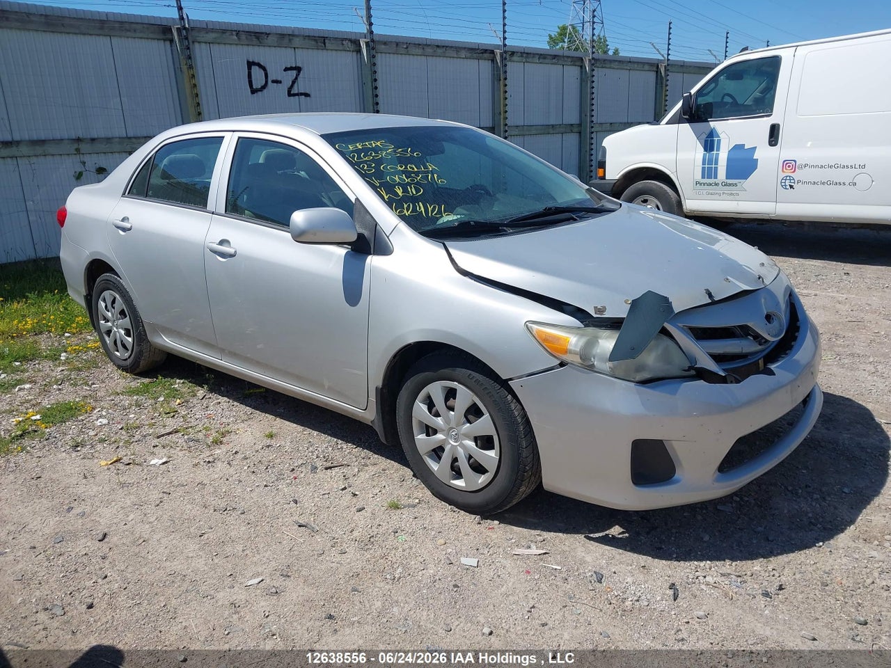 2T1BU4EEXDC006876 · 2013 TOYOTA COROLLA S/LE